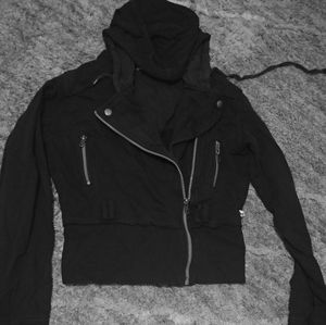 Black zip jacket